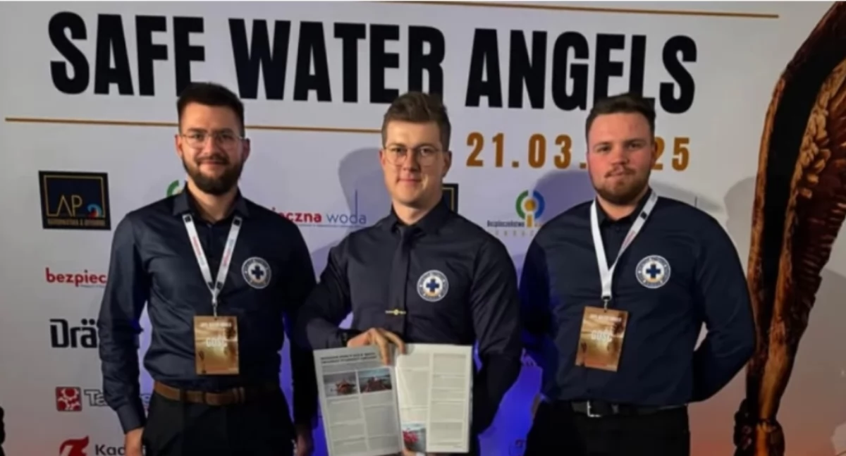 Ratownicy Beskidzkiego WOPR na prestiżowej Gali Safe Water Angels