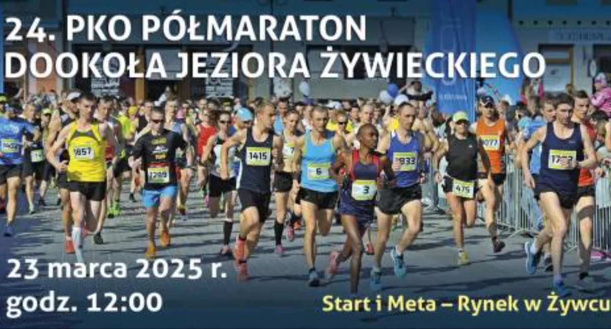24. PKO Półmaraton dookoła Jeziora Żywieckiego – triumf Shedracka Kiptoo Kimaiyo