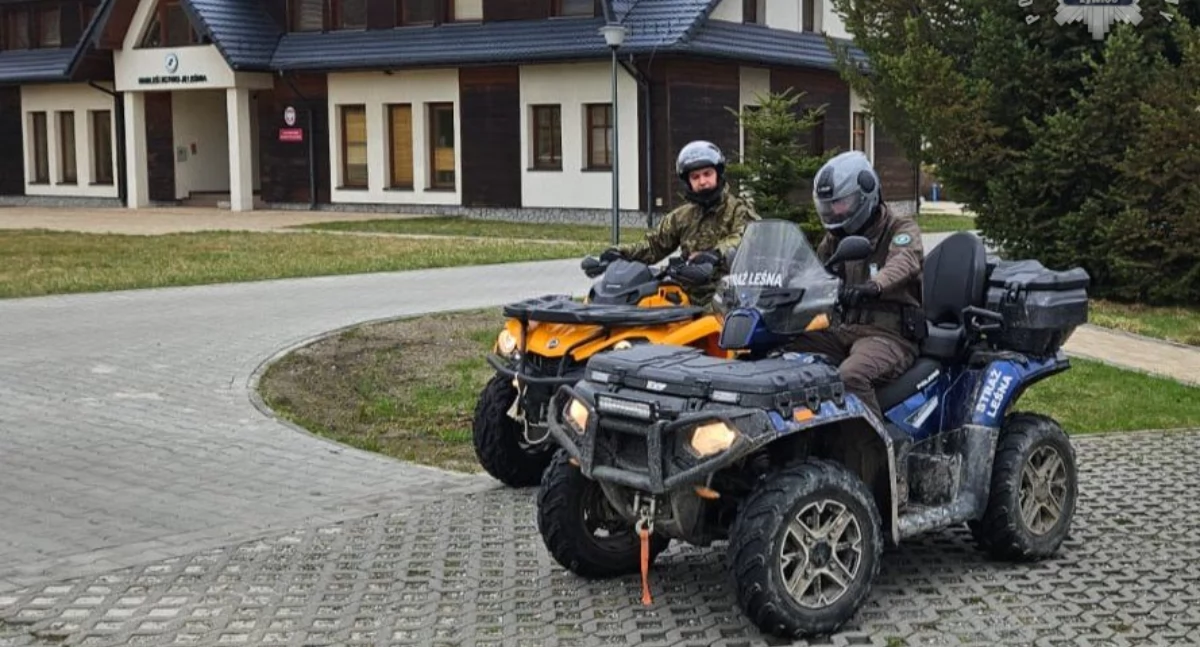 Policja i Straż Graniczna kontrolują górskie szlaki w ramach akcji Quad