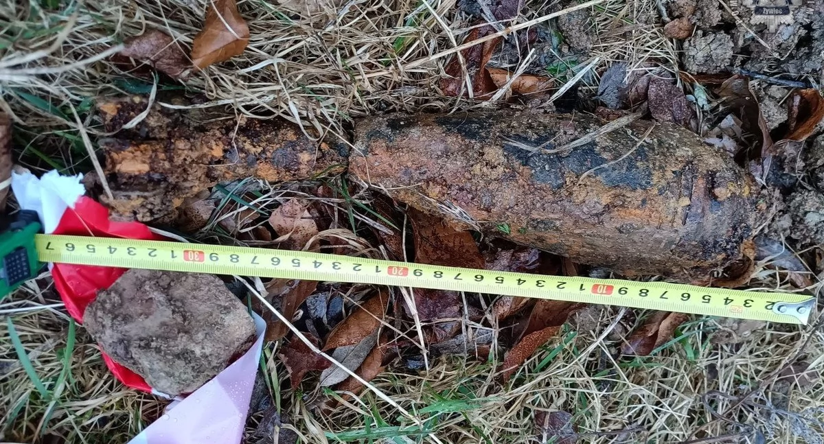 Niebezpieczne znalezisko w Pewli Wielkiej – kolejne niewybuchy w powiecie