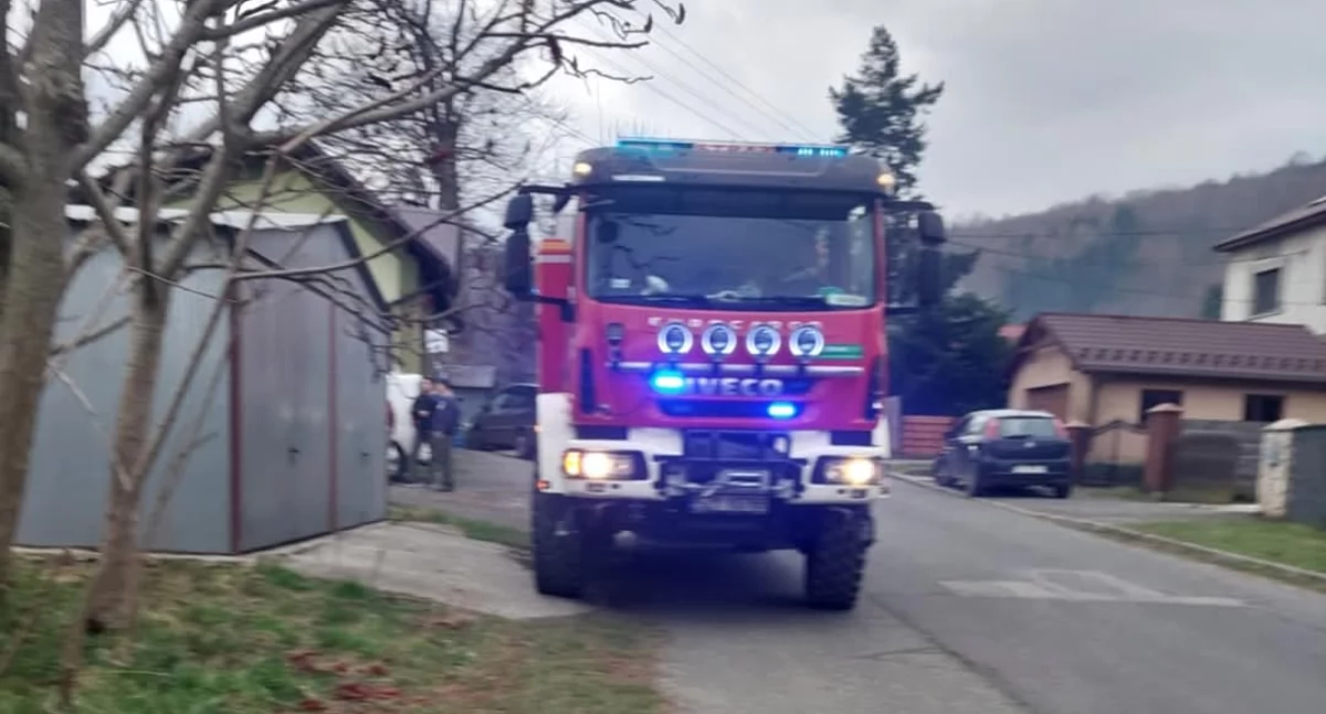 Pożar budynku mieszkalnego w Cięcinie – szybka akcja strażaków