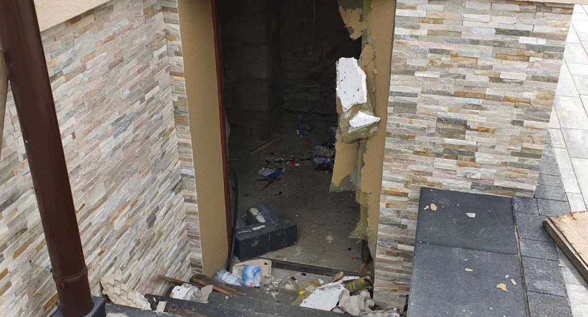 Wybuch butli z gazem w Węgierskiej Górce – jedna osoba poszkodowana