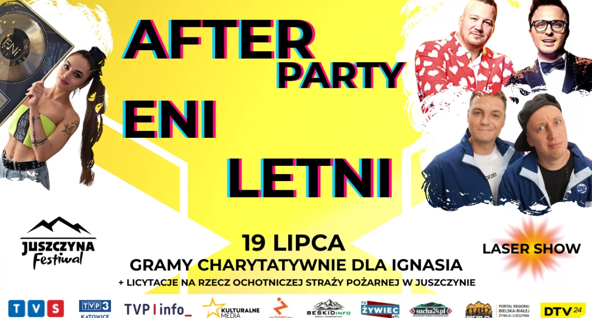 Juszczyna Festiwal. 19 lipca zagra dla Ignasia
