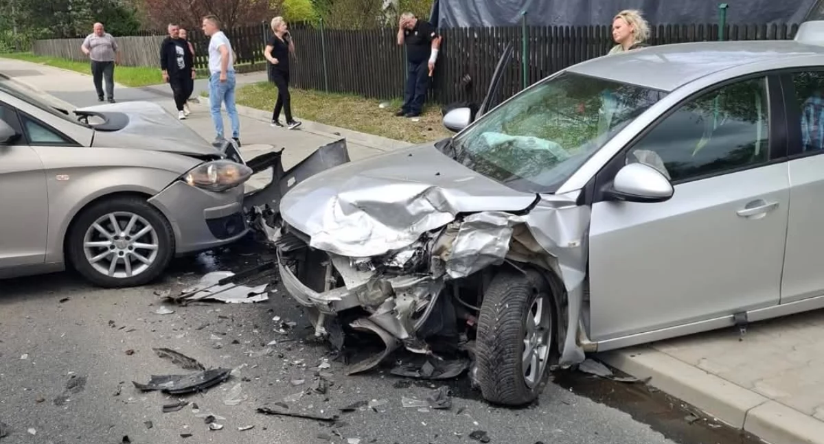 Wypadek drogowy na ul. Zakopiańskiej – szybka akcja służb ratunkowych