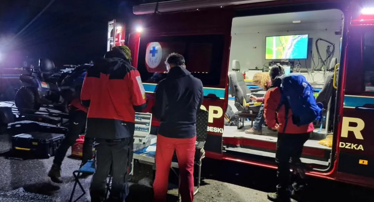 Tragiczny finał akcji poszukiwawczej w rejonie Lesznej Górnej i Ostrego Wierchu