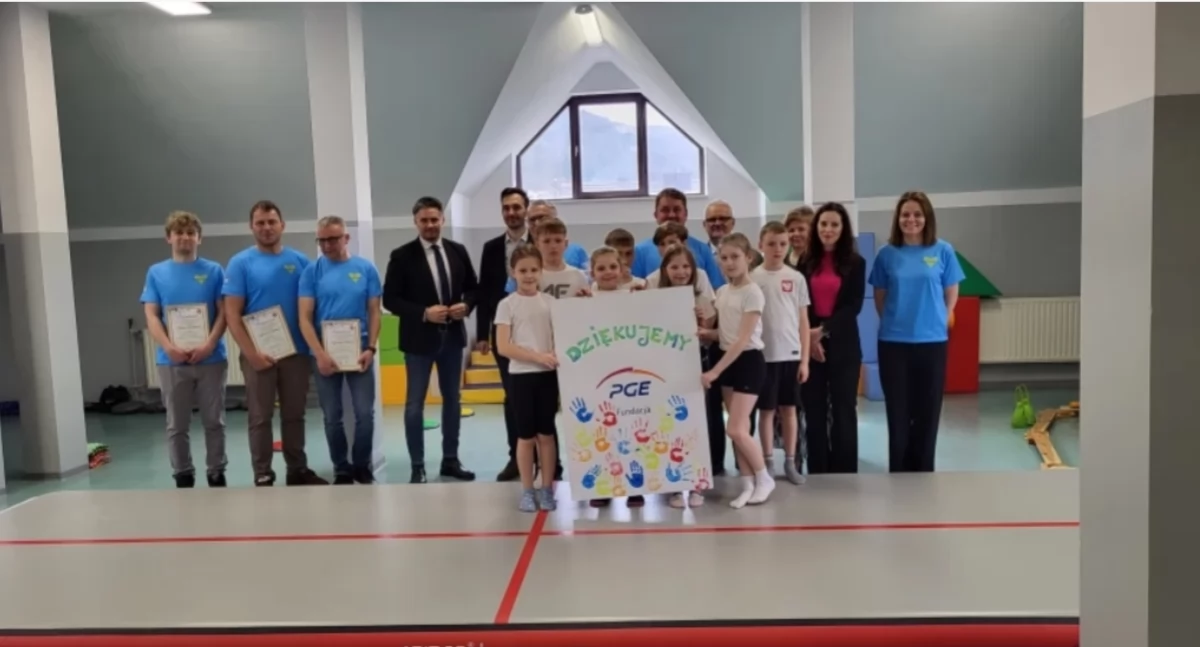 Nowa sala gimnastyki korekcyjnej w Międzybrodziu Żywieckim już otwarta!