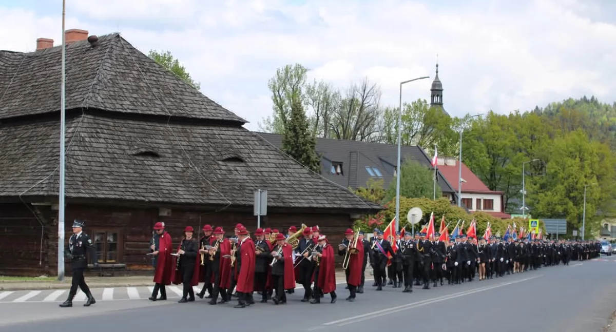 Powiatowy Dzień Strażaka w Jeleśni – święto bohaterów