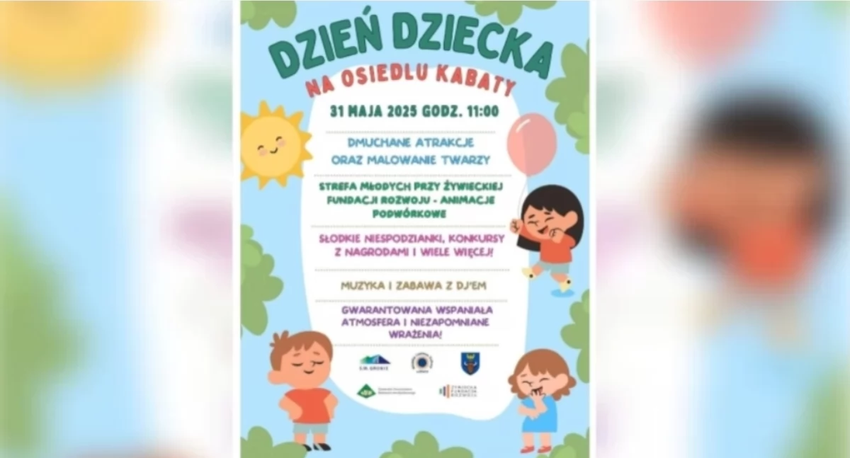 Festyn z okazji Dnia Dziecka na Osiedlu Kabaty w Żywcu – już 31 maja!