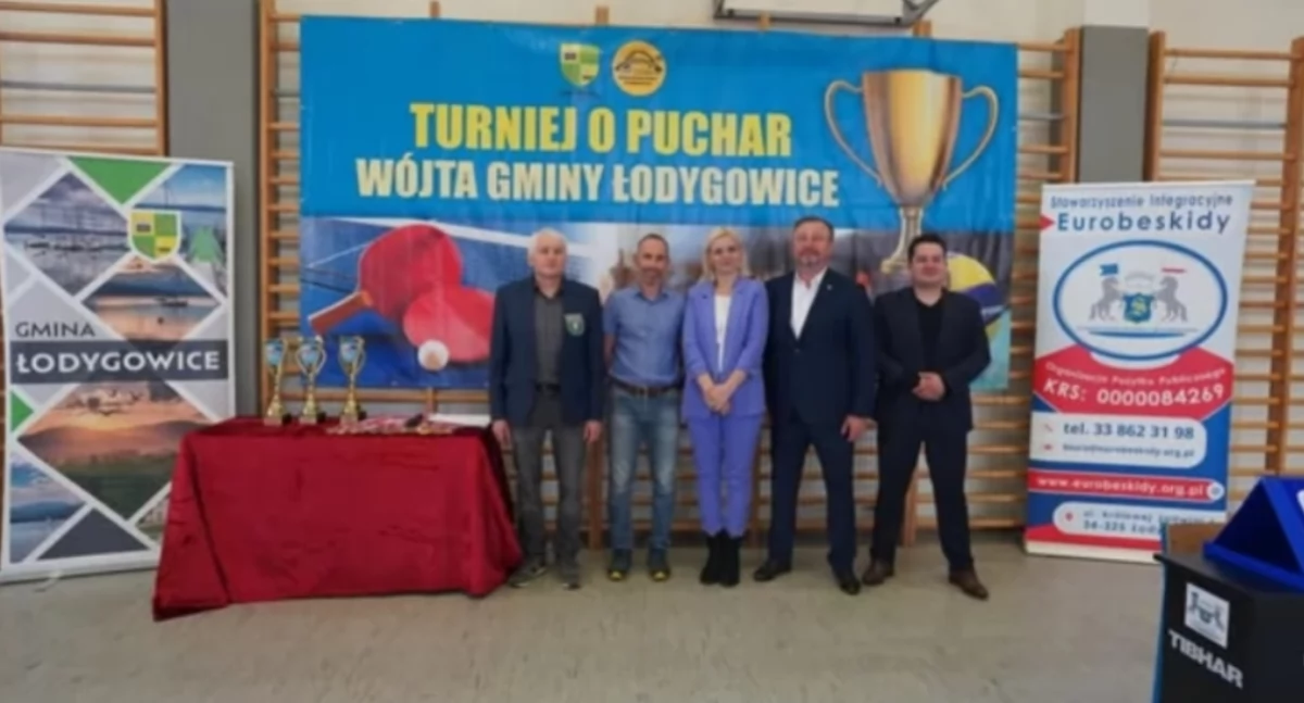 Integracyjny Turniej Tenisa Stołowego w Łodygowicach – sport, który łączy