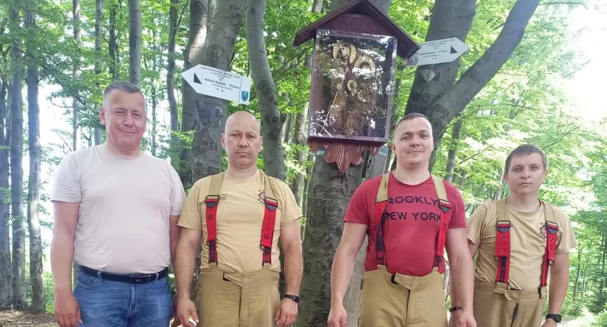 Kapliczka na Jaworzynie odzyskała dawny blask