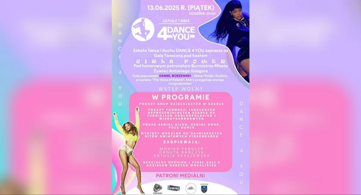 GIRLS POWER – Taniec, Muzyka i Kobieca Energia już 13 czerwca w Żywcu!