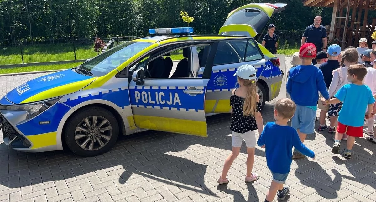 Policjanci z Żywca na festynach i piknikach – edukacja przez zabawę