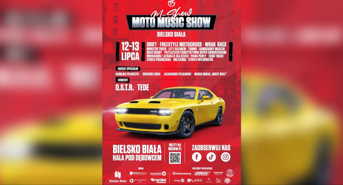 Moto Music Show Bielsko-Biała – adrenalina, dźwięk silników i wielkie emocje już 12-13 lipca!