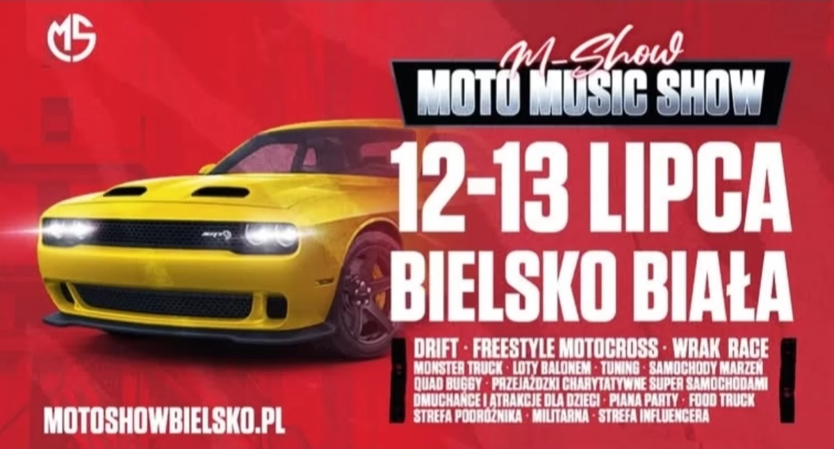 Moto Show Bielsko-Biała 2025 już 12–13 lipca!
