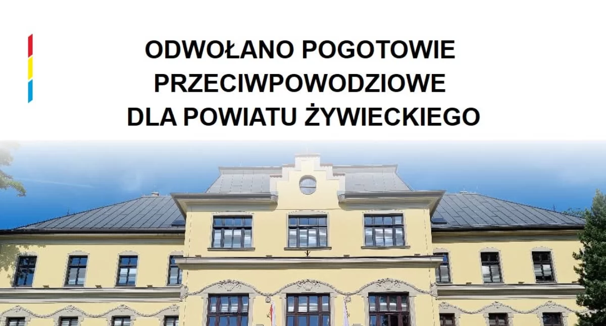 Odwołanie pogotowia przeciwpowodziowego w Powiecie Żywieckim