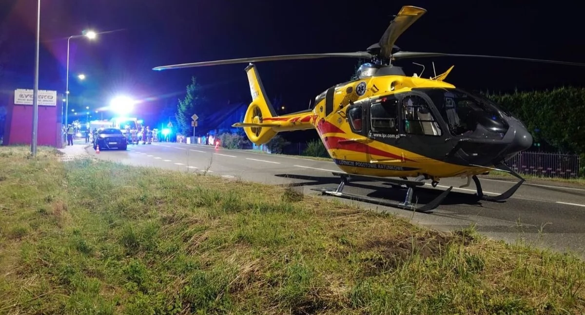 Wypadek drogowy: pieszy zmarł po potrąceniu