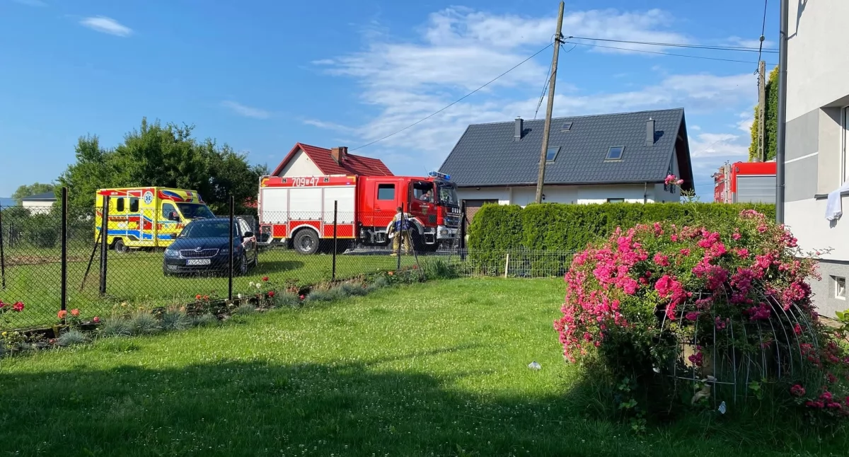 Pożar budynku mieszkalnego w Łodygowicach – szybka interwencja służb