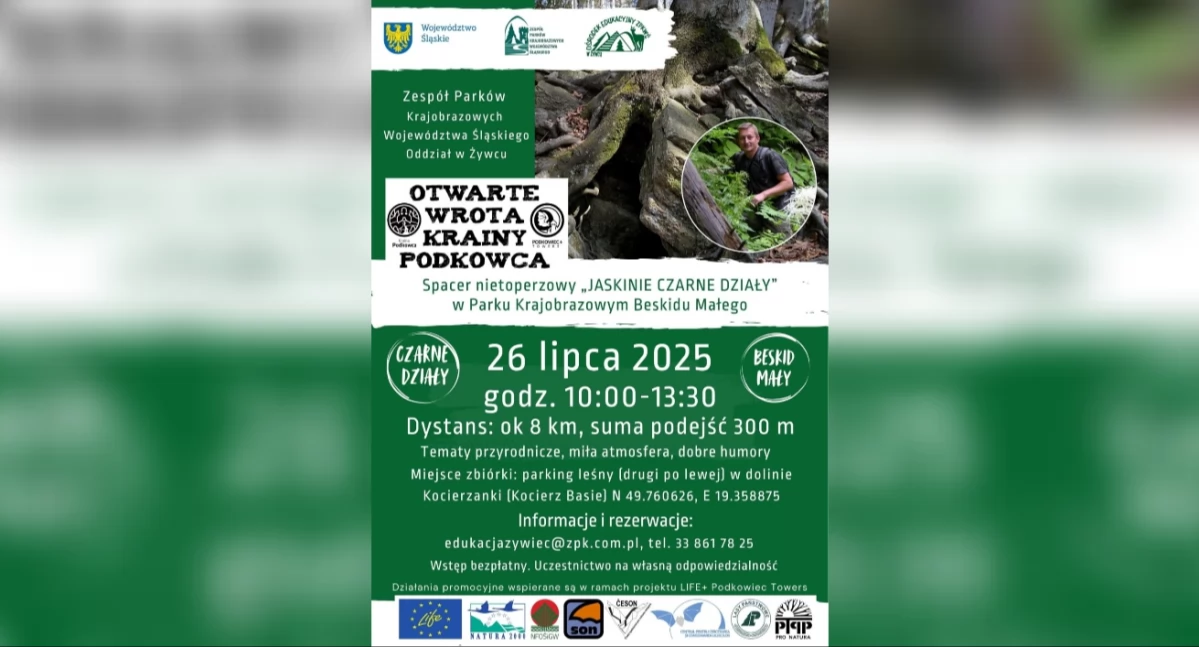 Ośrodek Edukacyjny ZPKWS w Zywcu zaprasza na spacer nietoperzowy 