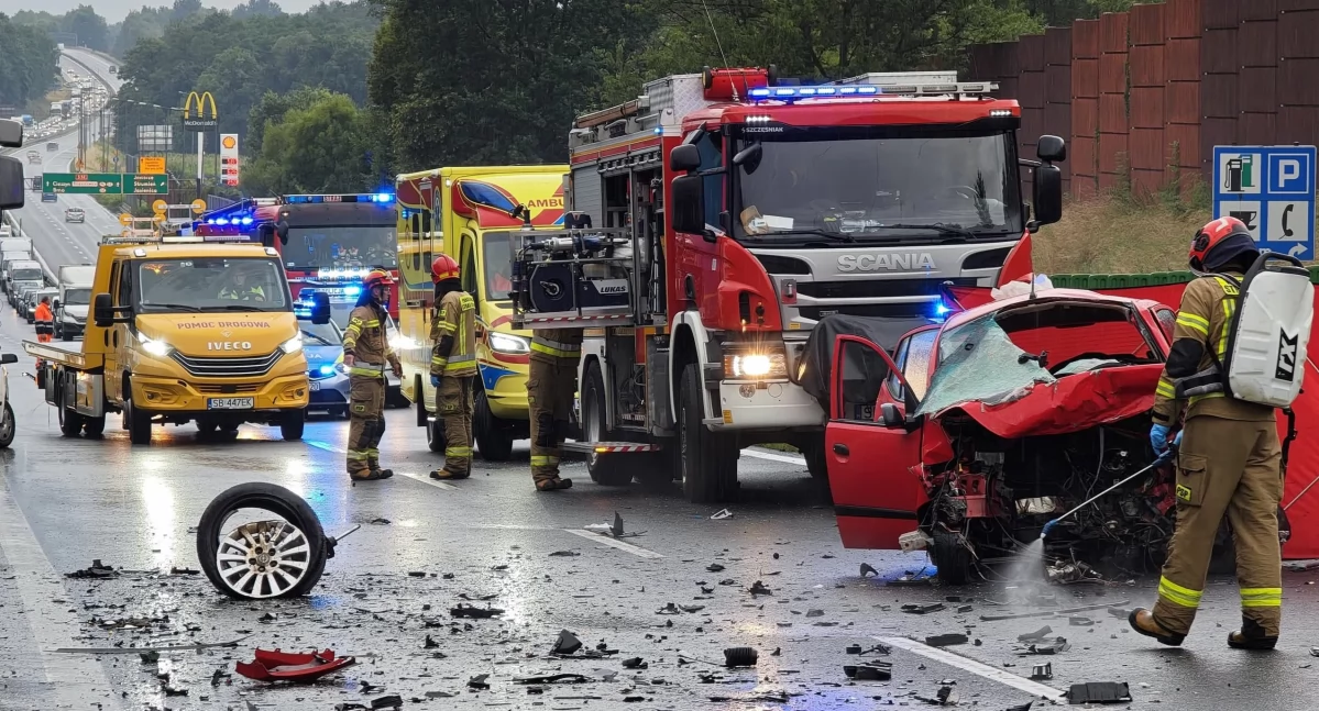 W czwartkowy poranek – seria niebezpiecznych zdarzeń na S52