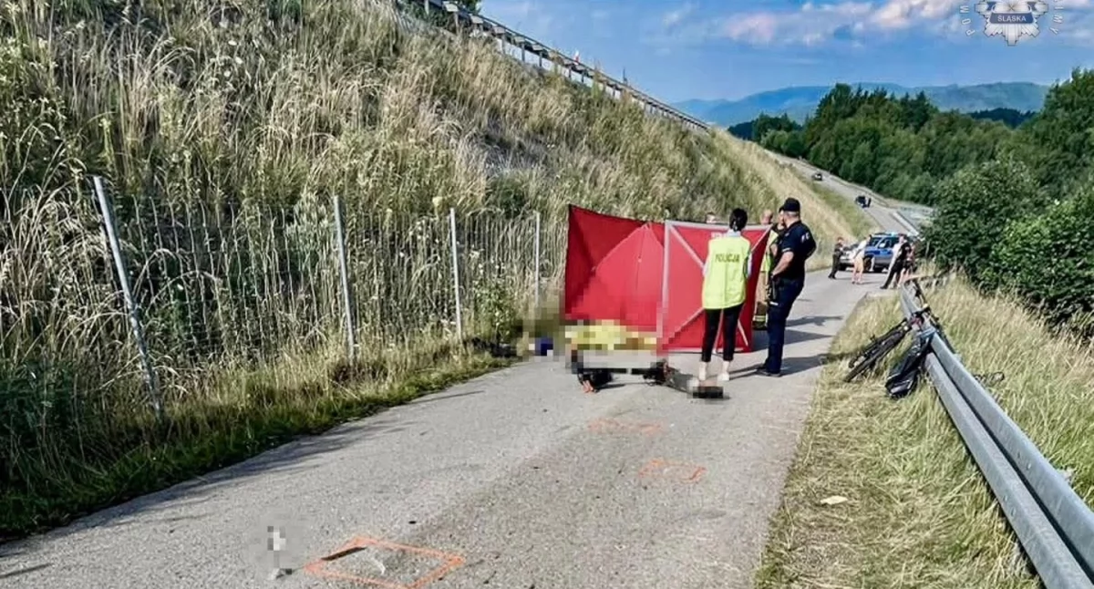 Tragiczny wypadek w Szarem – nie żyje 12-letni chłopiec jadący hulajnogą elektryczną