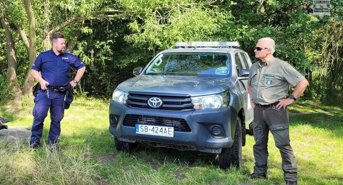 Wspólna akcja Policji i Straży Leśnej dla bezpieczeństwa w lasach