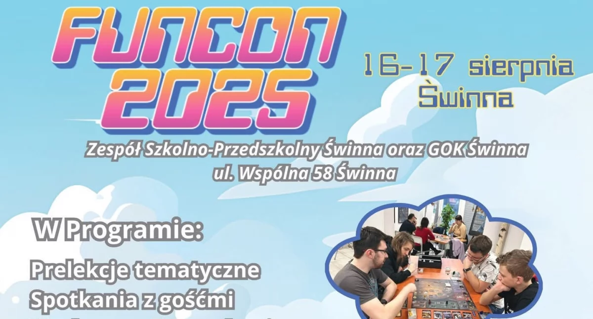 Funcon 2025 – Fantastyka wraca do Świnnej!