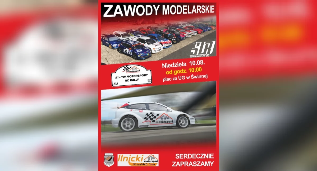 ZAWODY MODELARSKIE RC RALLY W ŚWINNEJ!