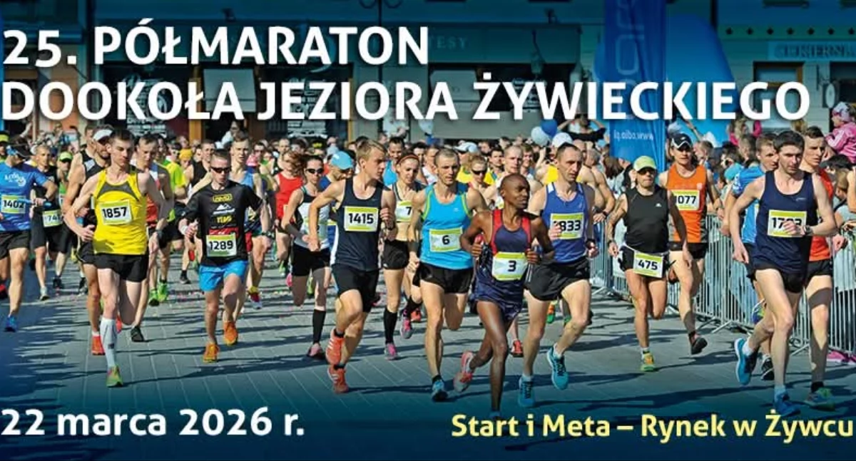 Jubileuszowy 25. Półmaraton dookoła Jeziora Żywieckiego – zapisz datę!
