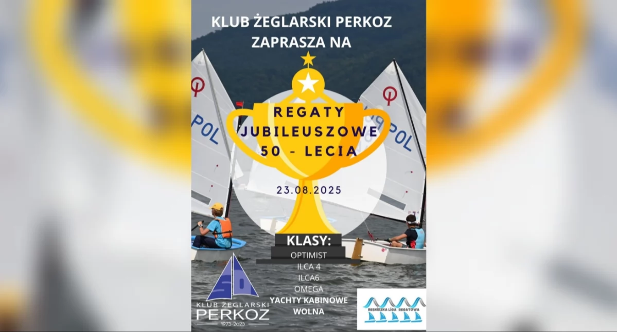 Perkoz świętuje pół wieku na wodzie - Regaty Jubileuszowe już w tę sobotę!