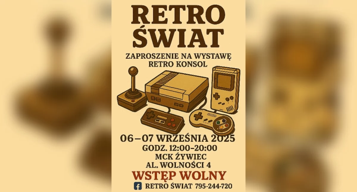 Retro Świat w Żywcu - wielki powrót gier, konsol i kaset VHS