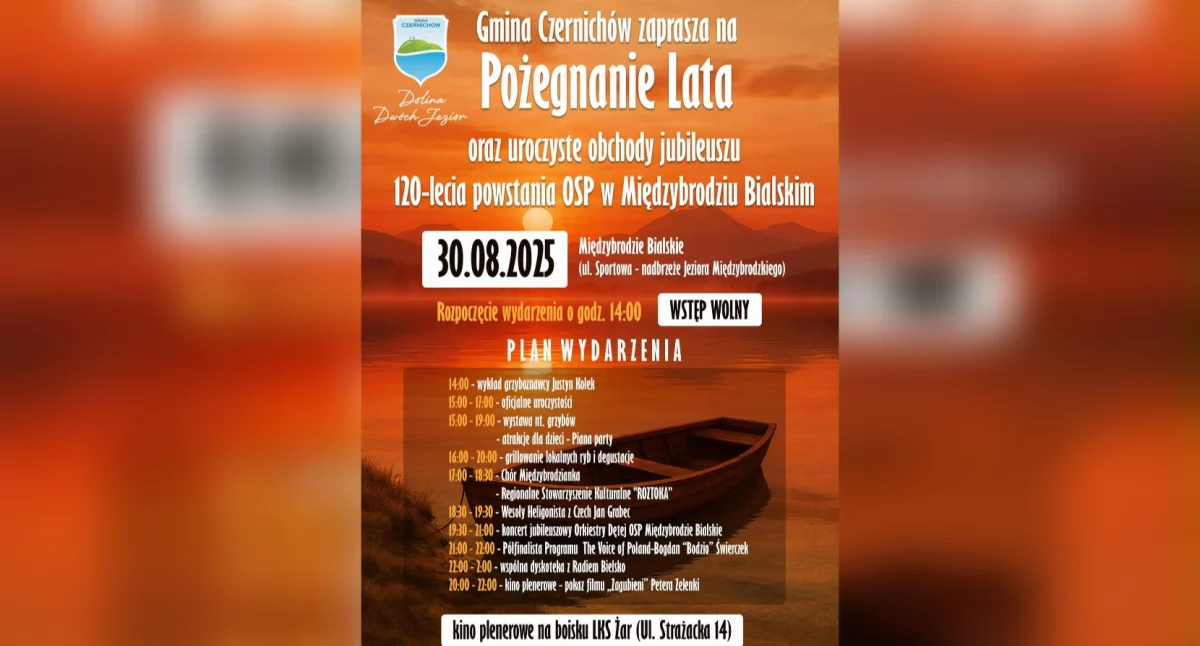 Pożegnanie lata i jubileusz 120-lecia OSP w Międzybrodziu Bialskim – wyjątkowe wydarzenie w gminie Czernichów