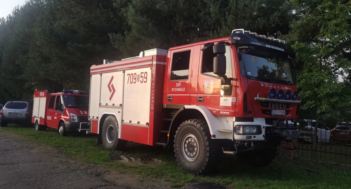 Sprzęt wrócił do OSP Rychwałd