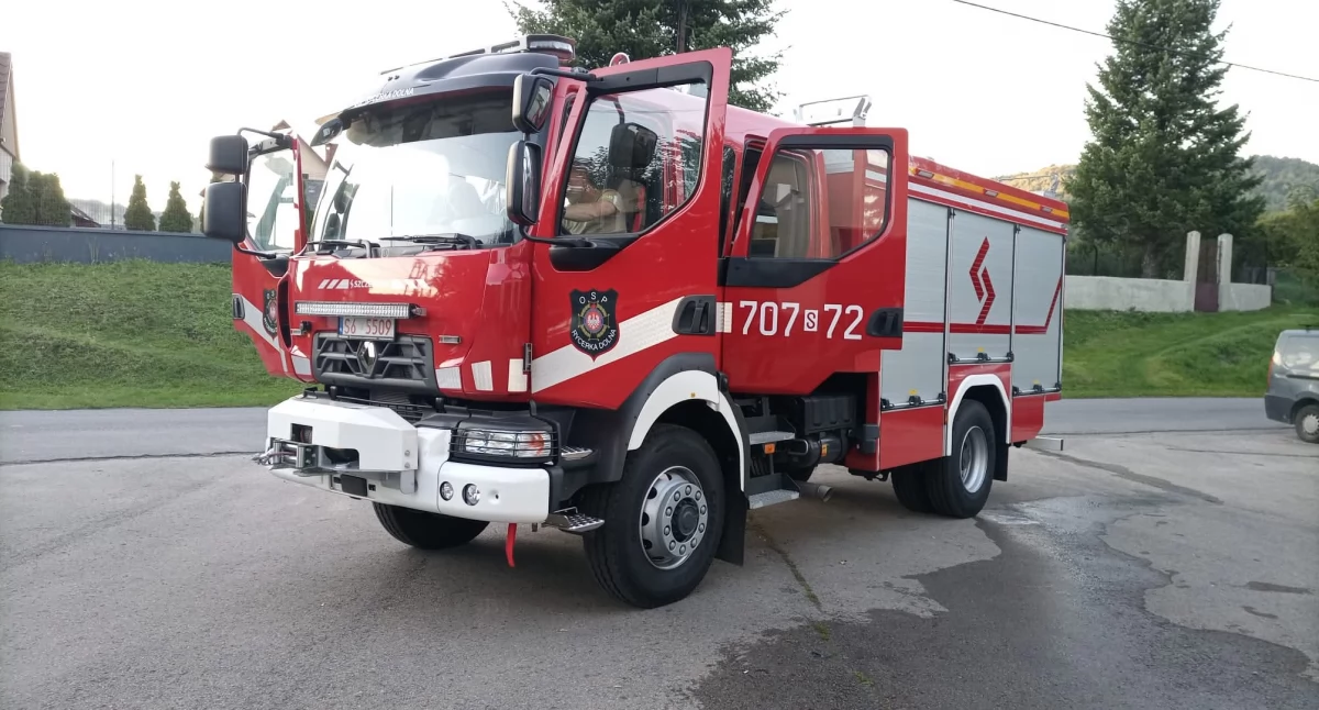 Nowy samochód ratowniczo-gaśniczy dla OSP Rycerka Dolna