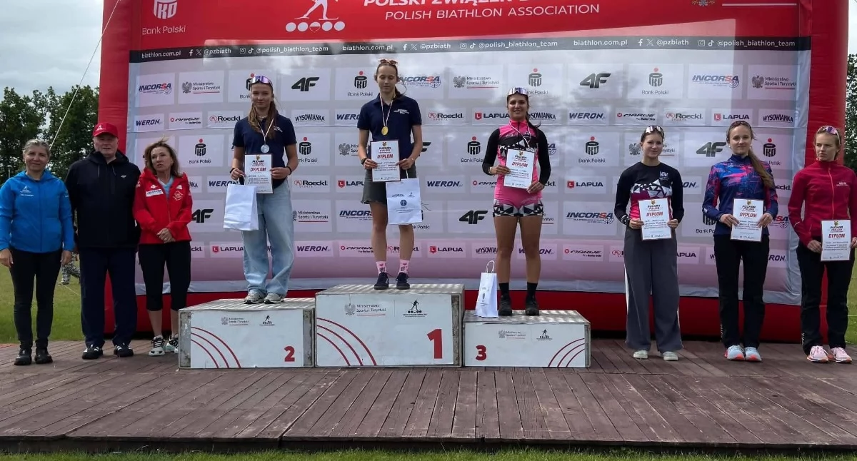 Reprezentanci Oczkowa z medalami na Pucharze Polski w biathlonie