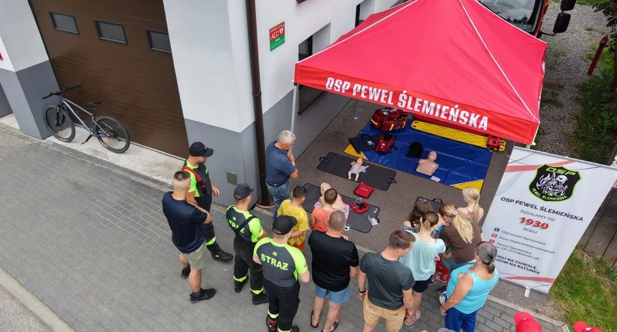 Bezpłatne szkolenia z pierwszej pomocy dla mieszkańców powiatu żywieckiego