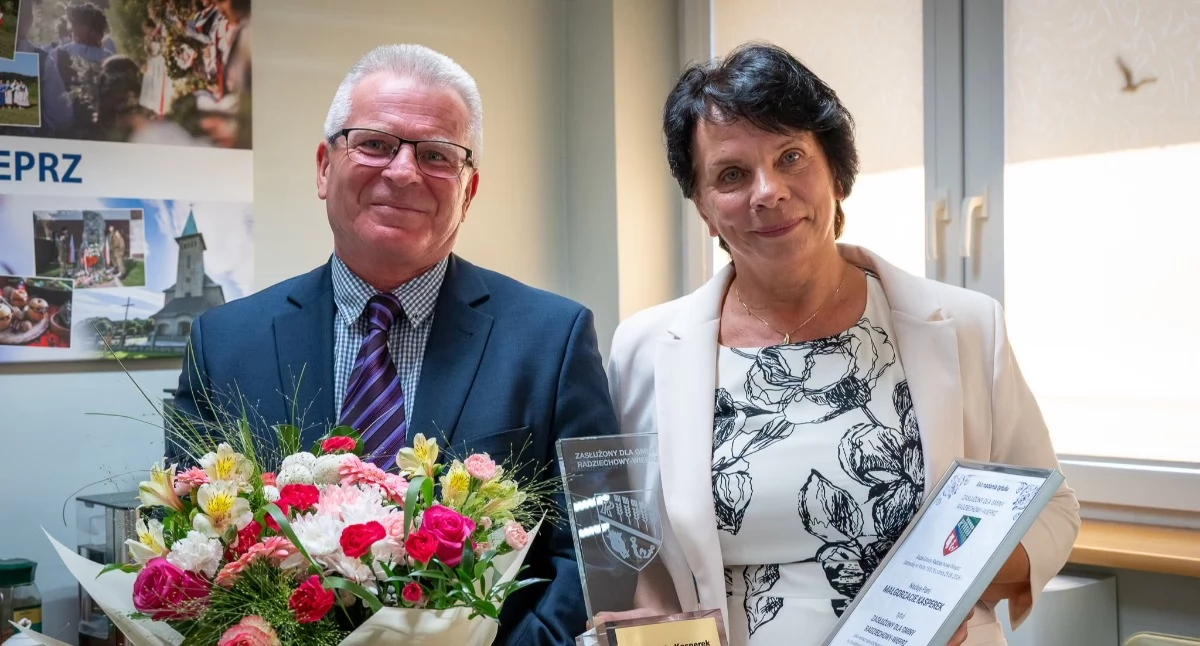 Małgorzata Kasperek uhonorowana tytułem Zasłużony dla Gminy Radziechowy Wieprz