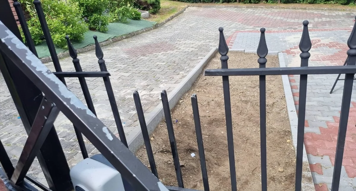 Uwolnienie z ogrodzenia na ulicy Błękitnej w Lipowej wymagało specjalistycznej interwencji