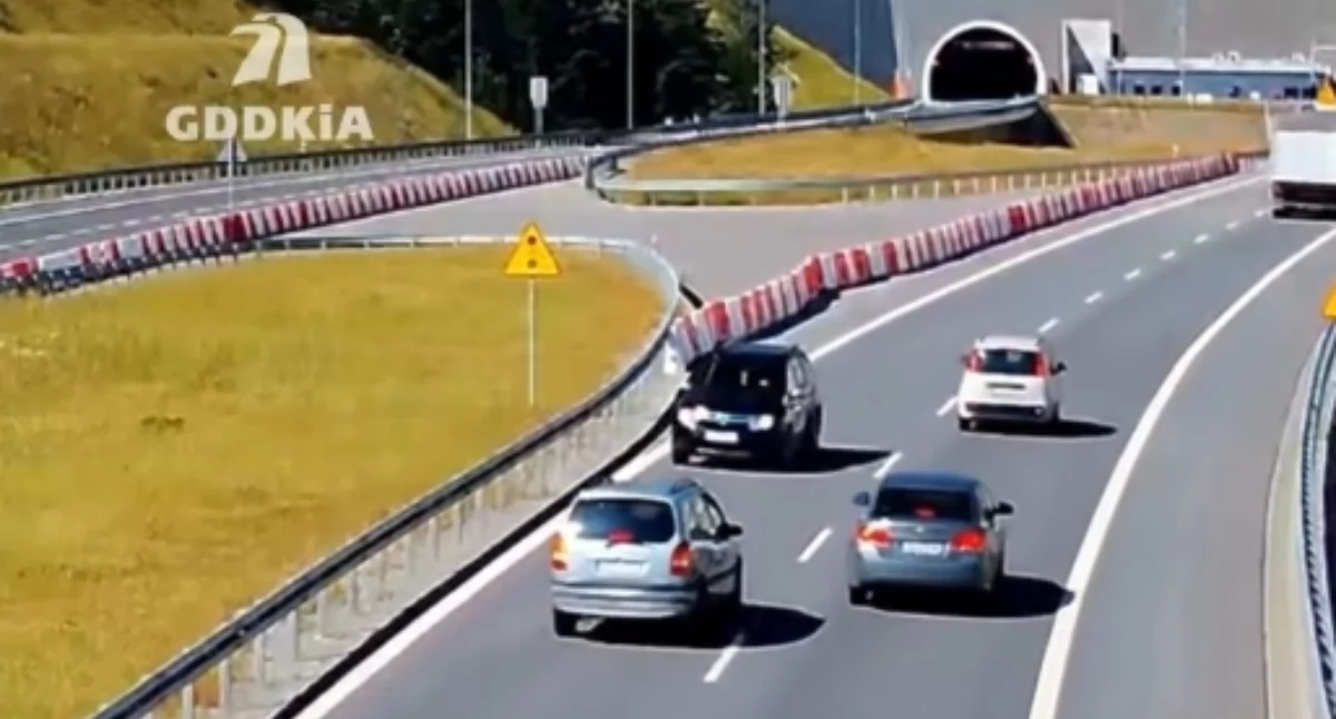 Nagłe zagrożenia na S1 spowodowane błędami nawigacji