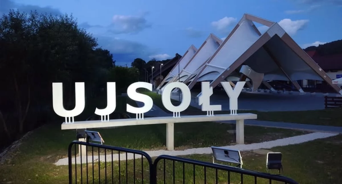 UJSOŁY zyskały nową atrakcję która podkreśla turystyczny charakter gminy