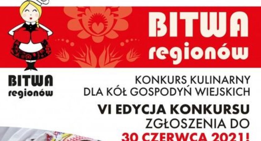 KONKURS KULINARNY DLA KÓŁ GOSPODYŃ WIEJSKICH pn. „BITWA REGIONÓW”