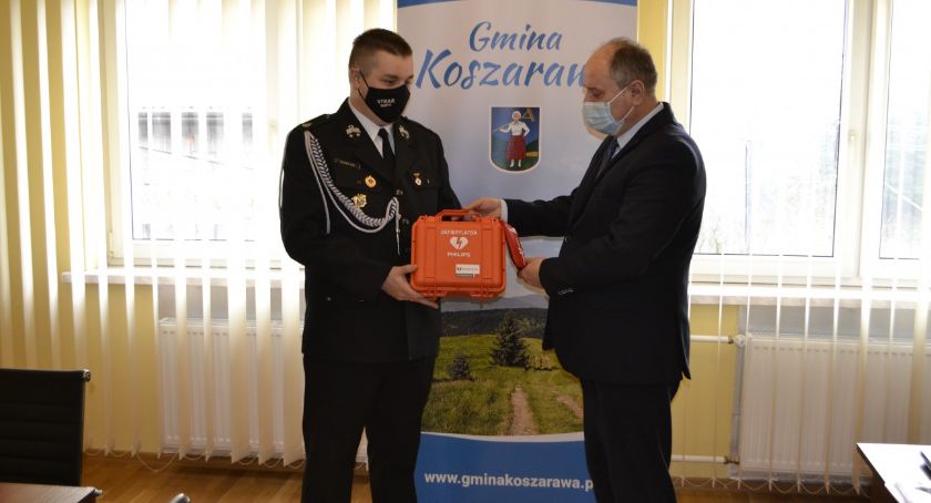 Defibrylator dla Ochotniczej Straży Pożarnej w Koszarawie