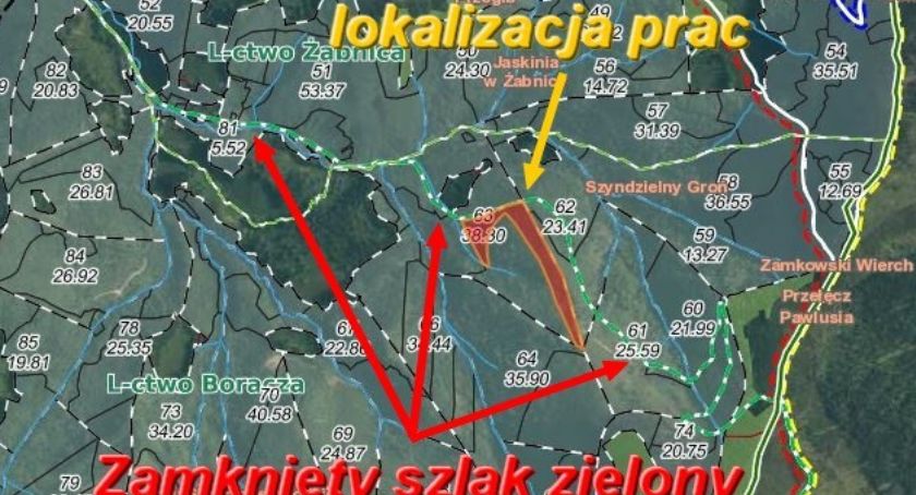 Uwaga! Zielony szlak z Żabnicy-Skałki na Rysiankę tymczasowo zamknięty