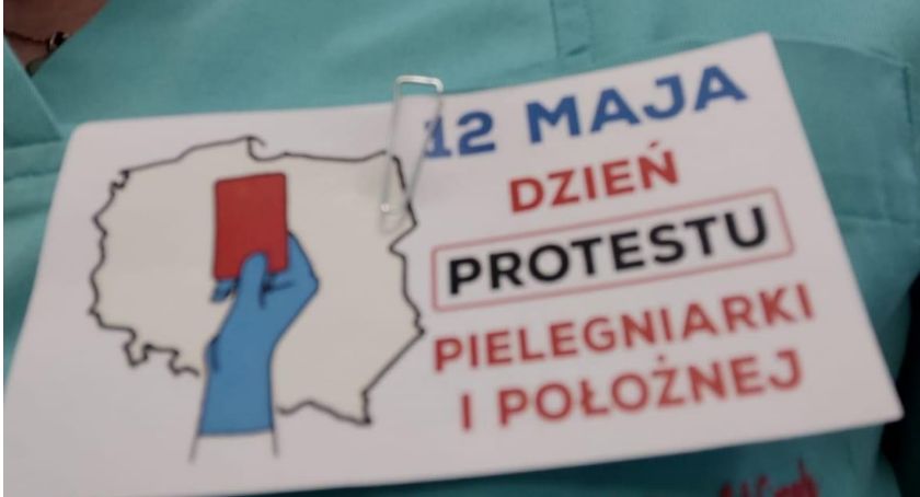 Pielęgniarki i położone  z Żywca popierają protest przeciwko nowym zasadom naliczania wynagrodzenia