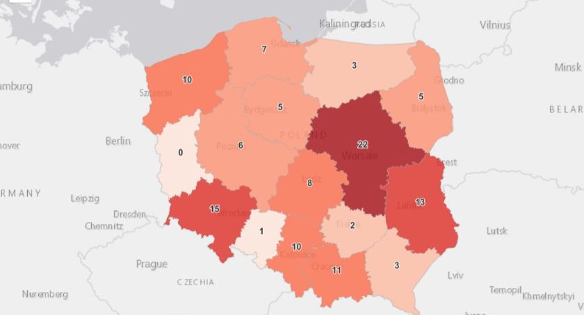 Kolejny przypadek zakażenia w powiecie 
