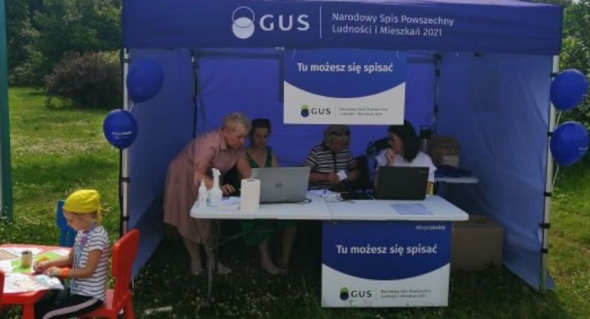 Mobilny Punkt Spisowy na żywieckim Rynku