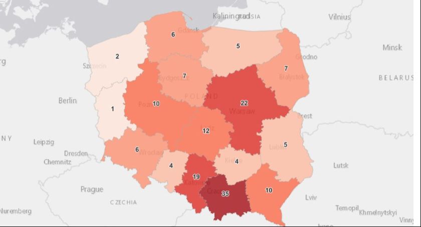 Najwięcej zakażeń od tygodni 