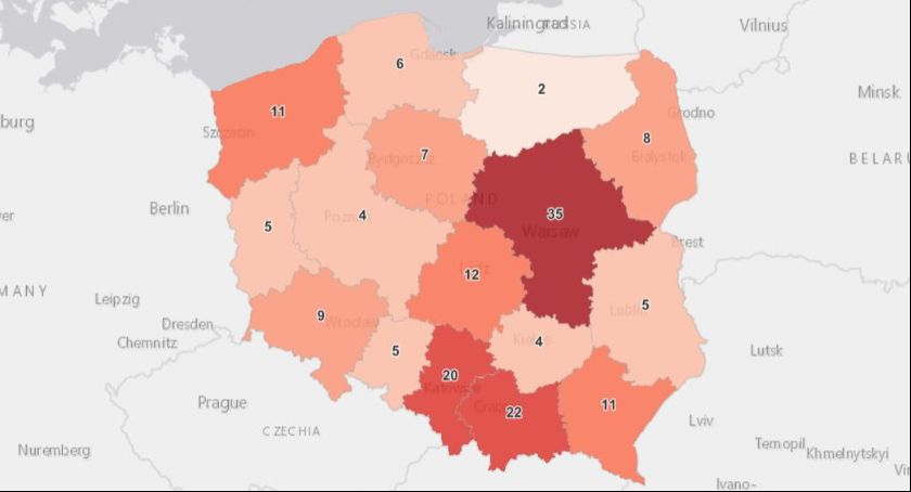  Dziś najwięcej zakażeń na Mazowszu. A jak wygląda sytuacja w powiecie żywieckim?