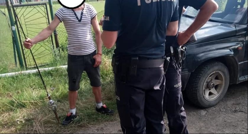 Wędkował na dziko 