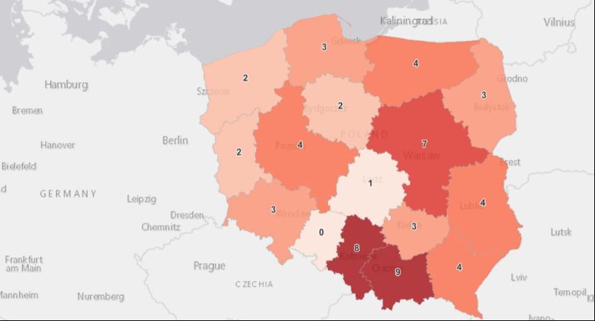 Poniedziałkowe dane epidemiczne nie zaskajują