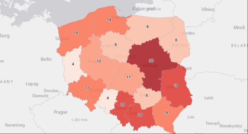 Pandemiczna krzywa zaczyna rosnąć 